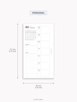 W108_GX_WO2P_2026 | 2026 Weekly Planner, Blank