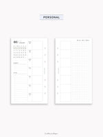 W108_GX_WO2P_2026 | 2026 Weekly Planner, Blank