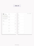 W108_GX_WO2P_2026 | 2026 Weekly Planner, Blank