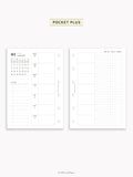 W108_GX_WO2P_2026 | 2026 Weekly Planner, Blank