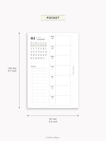 W108_GX_WO2P_2026 | 2026 Weekly Planner, Blank