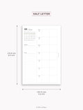 W108_GX_WO2P_2026 | 2026 Weekly Planner, Blank