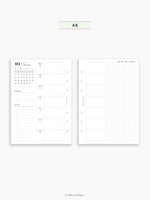 W108_GX_WO2P_2026 | 2026 Weekly Planner, Blank