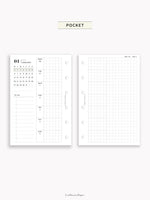 W108_G_WO2P_2025 | 2025 Weekly Planner, Grid