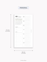 W108_G_WO2P_2026 | 2026 Weekly Planner, Grid