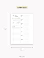 W108_G_WO2P_2026 | 2026 Weekly Planner, Grid