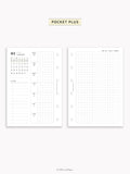 W108_G_WO2P_2026 | 2026 Weekly Planner, Grid