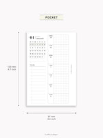 W108_G_WO2P_2026 | 2026 Weekly Planner, Grid