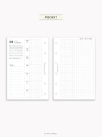 W108_G_WO2P_2026 | 2026 Weekly Planner, Grid