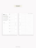 W108_G_WO2P_2026 | 2026 Weekly Planner, Grid