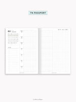 W108_G_WO2P_2026 | 2026 Weekly Planner, Grid