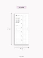 W108_G_WO2P_2026 | 2026 Weekly Planner, Grid