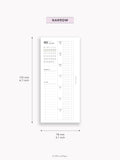 W108_G_WO2P_2026 | 2026 Weekly Planner, Grid