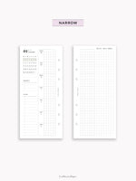 W108_G_WO2P_2026 | 2026 Weekly Planner, Grid