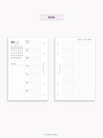 W108_G_WO2P_2026 | 2026 Weekly Planner, Grid