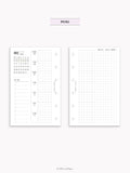 W108_G_WO2P_2026 | 2026 Weekly Planner, Grid