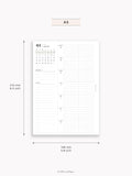 W108_G_WO2P_2026 | 2026 Weekly Planner, Grid