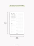 W108_G_WO2P_2026 | 2026 Weekly Planner, Grid