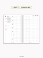 W108_G_WO2P_2026 | 2026 Weekly Planner, Grid