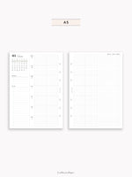 W108_G_WO2P_2026 | 2026 Weekly Planner, Grid