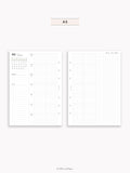 W108_G_WO2P_2026 | 2026 Weekly Planner, Grid