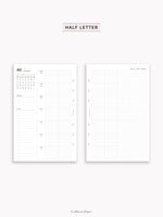 W108_G_WO2P_2026 | 2026 Weekly Planner, Grid