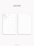 W108_G_WO2P_2026 | 2026 Weekly Planner, Grid