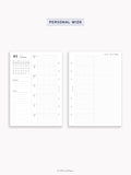 W108_G_WO2P_2026 | 2026 Weekly Planner, Grid