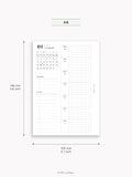 W108_G_WO2P_2026 | 2026 Weekly Planner, Grid