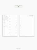 W108_G_WO2P_2026 | 2026 Weekly Planner, Grid