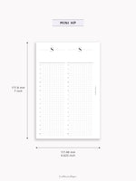 W130 | Weekly Planner, WO4P