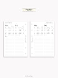 Y102_2026 | 2026 Future Log, Yearly Overview