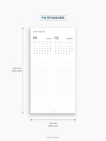 Y102_2026 | 2026 Future Log, Yearly Overview