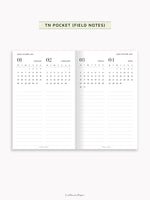 Y102_2026 | 2026 Future Log, Yearly Overview