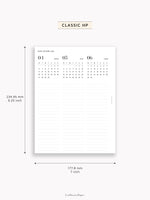 Y102_2026 | 2026 Future Log, Yearly Overview