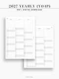 Y110_2027 | 2027 Quarterly Overview, Tracker