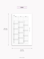 Y110_2026 | 2026 Future Log, Hobo Yearly