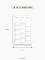 Y110_2026 | 2026 Future Log, Hobo Yearly