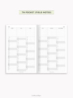 Y110_2026 | 2026 Future Log, Hobo Yearly