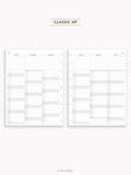 Y110_2026 | 2026 Future Log, Hobo Yearly