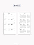 Y115_2027 | 2027 Calendar with Monthly Blank Page