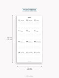Y115_2027 | 2027 Calendar with Monthly Blank Page