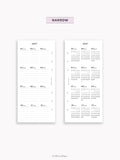 Y115_2027 | 2027 Calendar with Monthly Blank Page