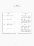 Y115_2027 | 2027 Calendar with Monthly Blank Page