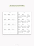 Y115_2027 | 2027 Calendar with Monthly Blank Page