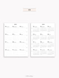 Y115_2027 | 2027 Calendar with Monthly Blank Page