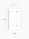 Y115_2026 | 2026 Calendar with Monthly Blank Page