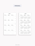 Y115_2026 | 2026 Calendar with Monthly Blank Page