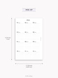 Y115_2026 | 2026 Calendar with Monthly Blank Page