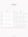 Y115_2026 | 2026 Calendar with Monthly Blank Page